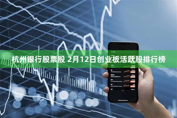 杭州银行股票股 2月12日创业板活跃股排行榜