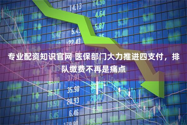 专业配资知识官网 医保部门大力推进四支付，排队缴费不再是痛点